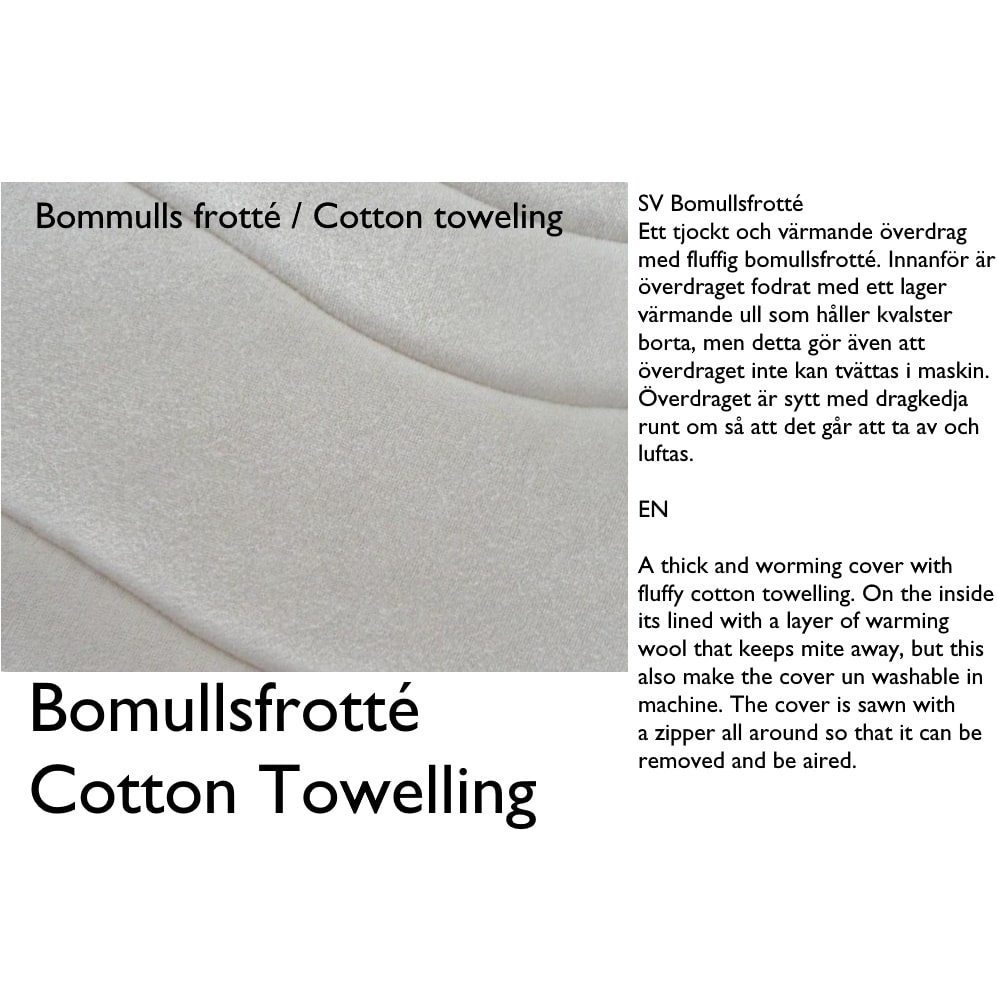 Bomulls frotee / cotton towel 70 x 200cm