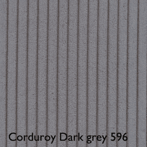 Corduroy Dark Grey 596