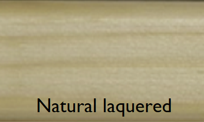 Natural-laquered