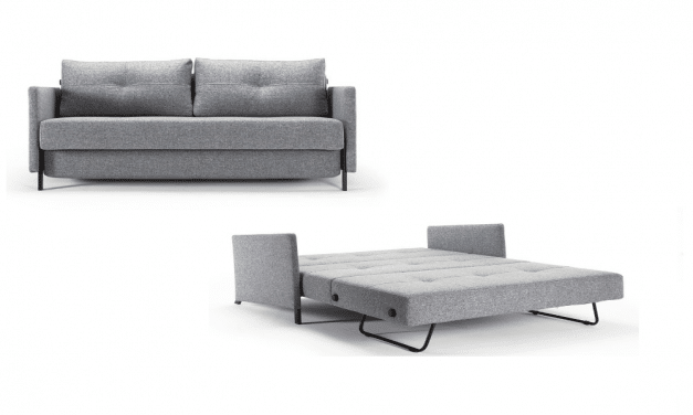 Cubed 02 160 bäddsoffa med armstöd från Danska Innovation Living