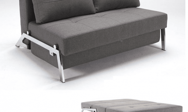 Cubed Chrome 160 bäddsoffa från Danska Innovation Living