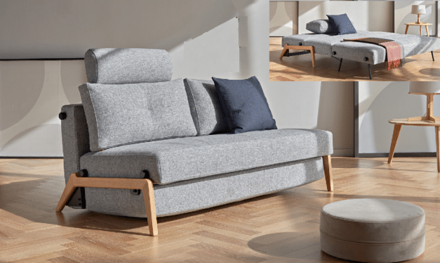 Cubed 02 Wood 160 bäddsoffa från Danska Innovation Living