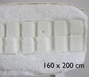 160 x 200 cm Double latex