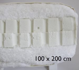 100 x 200 cm Double latex