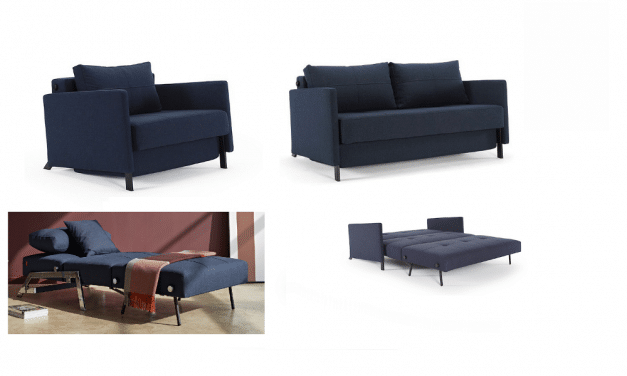 Cubed 90 och 140 med armstöd set från Danska Innovation Living