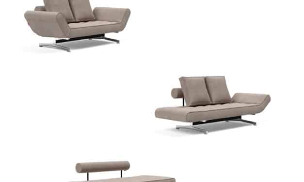 Ghia Chrome bäddsoffa från Danska Innovation Living
