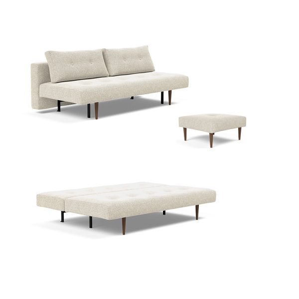 Recast baddsoffa och fotpall fran Innovation living paketpris