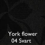York Flower Svart