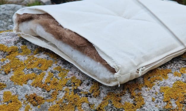 Kamel ull bäddmadrass i valfritt tyg och storlek