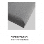 Nordic removable – white default mattress + cover