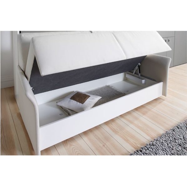 2wei raum wunder med soffa 160cm badd med forvaring i soffan fran Tyska Nehl