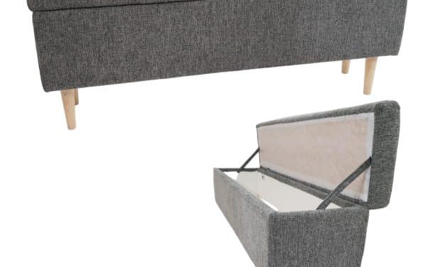 Agusa 120 Pouf bänk med förvaring