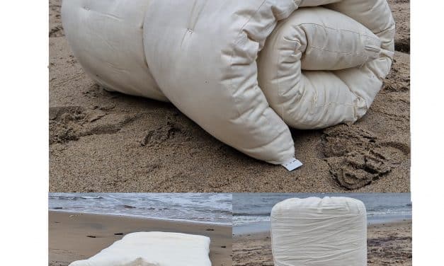 Travel futon av 100% naturlig bomull Outlet