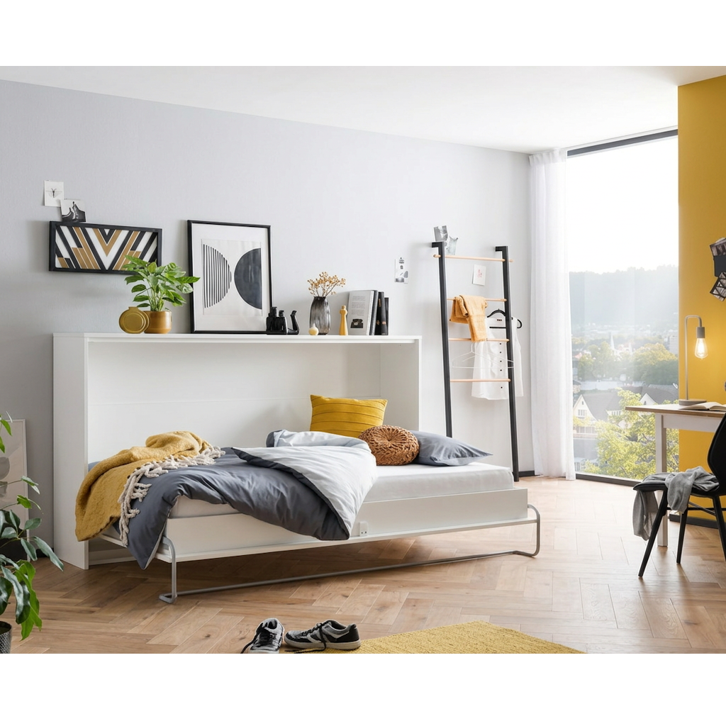 Venga sängskåp liggande 90 x 200cm monterat och klart Outlet - Bild 3
