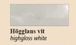 Högglans vit