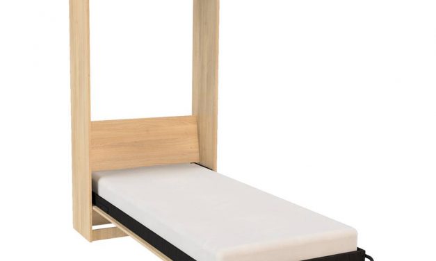 Enkelsängskåp stående