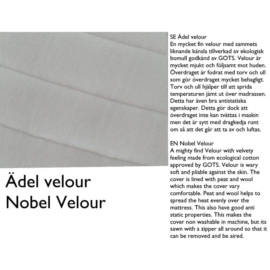 Ädel velour / Nobel Velour 70 x 200cm