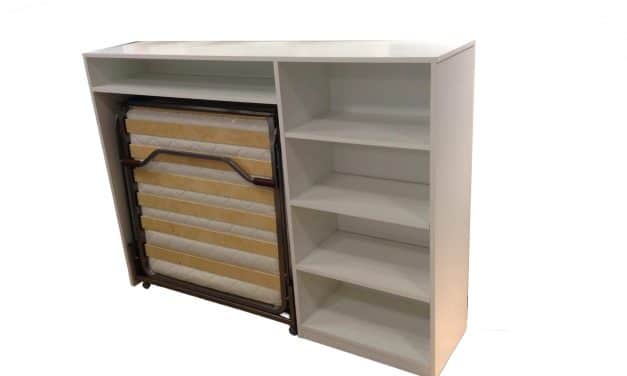 Bed in box sängskåp med hylla
