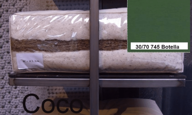 Coco outlet futon 57x160cm i 30/70 botella grön