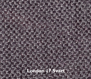 London 17 Svart