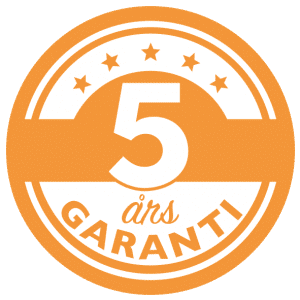 5 års garanti