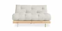 roots futon soffa front vit bakgrund small