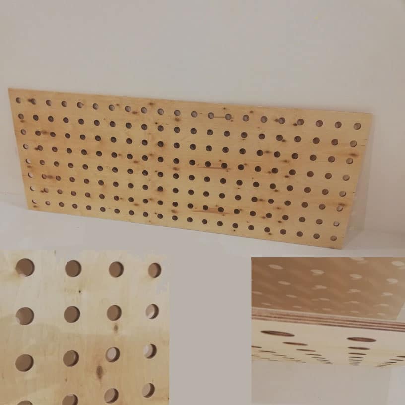 Perforated board / Hålskivebotten