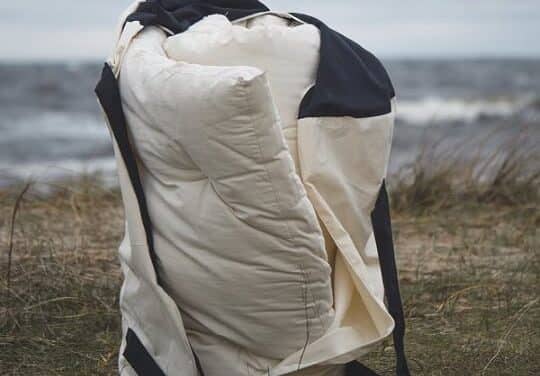 Bag till tunn futonmadrass