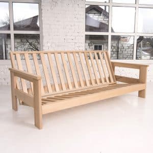 Mexico sofa frame untreated natural