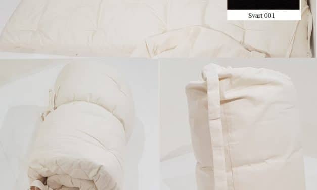 Travel futon 100 i svart Outlet