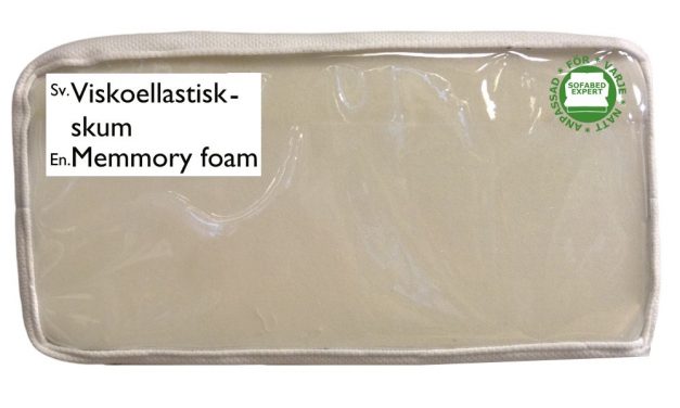Memmory foam madrass 80 x 190 cm