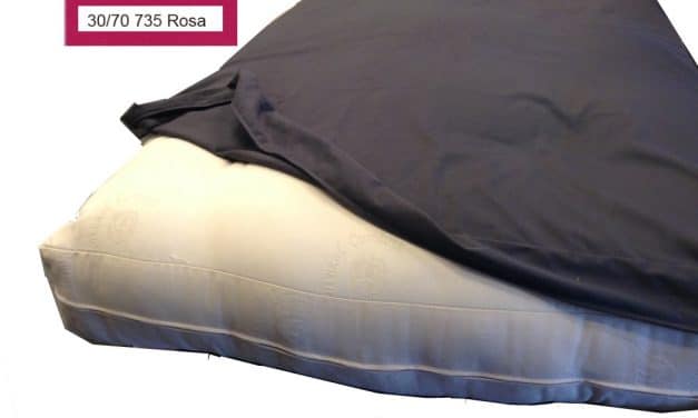 Överdrag till futonmadrass i rosa 180 x 200 cm Outlet