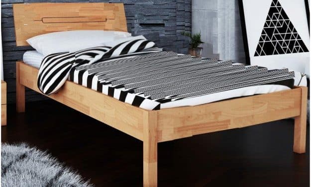 Ven futonsängram från vår utställning 90x200cm Outlet