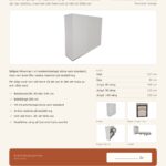 Box Bed sangskap produktblad bild