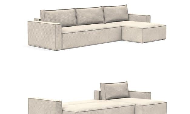 Newilla bäddsoffa med lounger (vändbar) från Innovation living