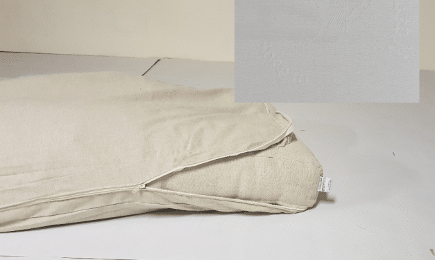 Överdrag till lite tjockare futon i ekologiskt tyg outlet 90 x200cm