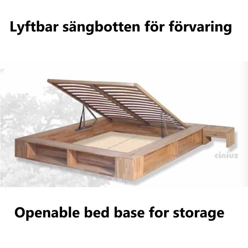 For 160 bed / För 160 säng