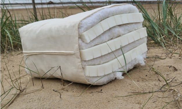 Polonia naturligt tjock trippel latex futonmadrass