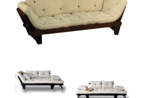 Sole bäddsoffa 3-sits i Wenge svart lackad från Italienska Cinius