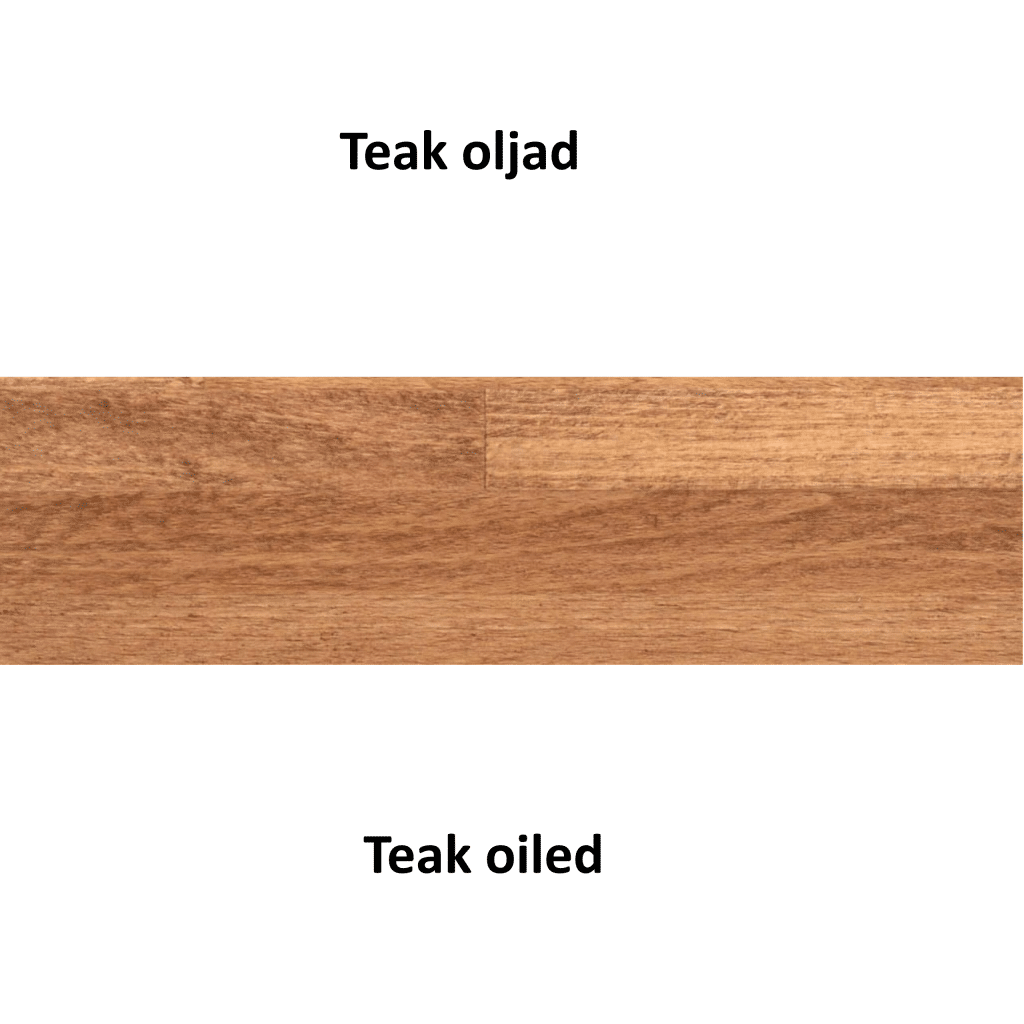 Teak oiled finger jointed beech wood / Teak oljad stavlimmad bok