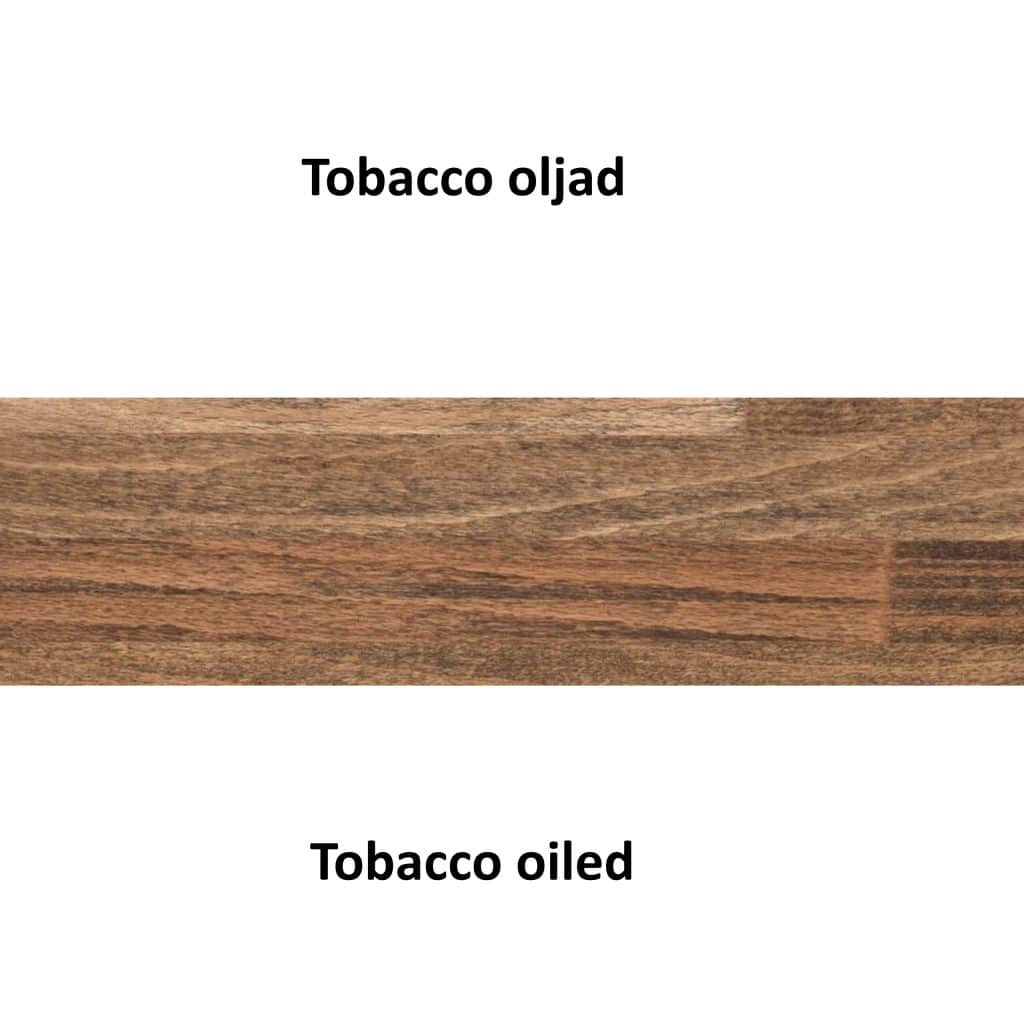 Tobacco oiled beech wood / Tobak oljad stavlimmad  bok