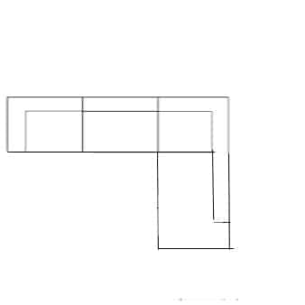 160 bed + corner + extension right / 160cm bädd + hörna + schäslong höger