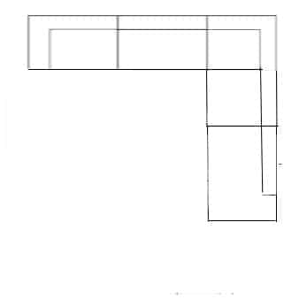 schäslong  höger / 180 bed + corner+ 1 seat+ extension right/ 180 bädd + hörna + 1 sitt plats  höher