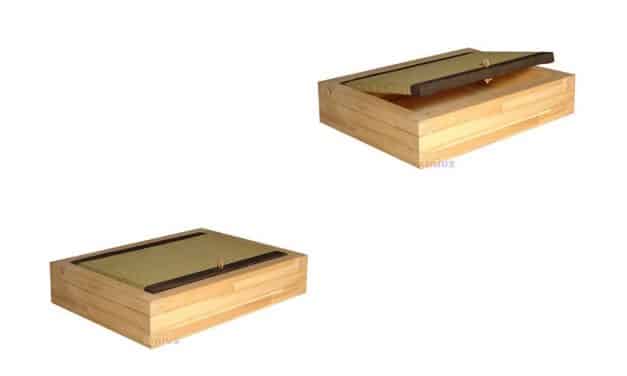 Luna nattduksbord med tatami från Italienska Cinius