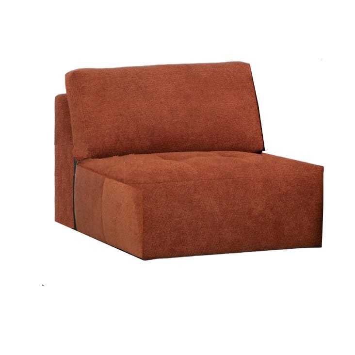 One part with back and cushion  / En del med ryggstöd och kudde