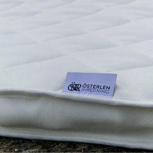 Baddmadrass i specialstorlekar med logotyp fyrkantig