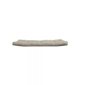 Futonmadrass 100 x 210cm i linne tyg outlet