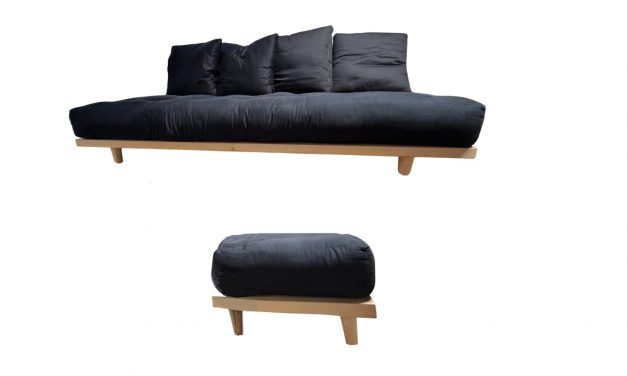 Andarum futon lounge dagbädd och fotpall paketpris.
