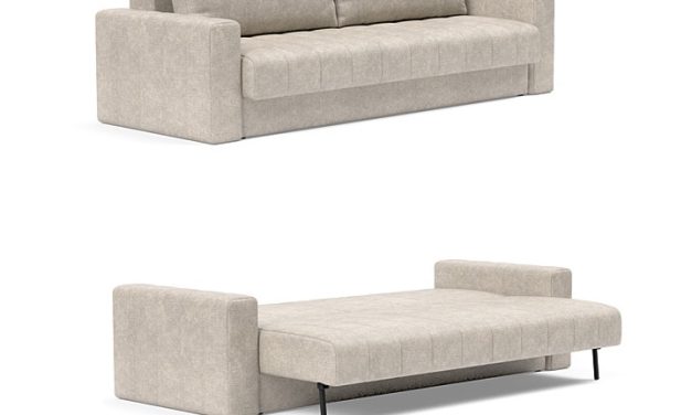 Akello bäddsoffa från Innovation living med armstöd