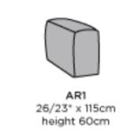 AR 1 26 x 115cm